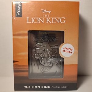 Disney The Lion King Metal Card Ingot Official Limited Edition Movie Collectible